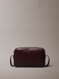 Red Allover Monogram Logo Camera Bag  Women