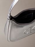 Denim Bold Monogram Metallic Shoulder Bag  Women