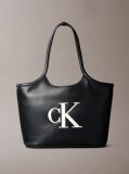 Μαύρο Τσάντα Laptop Tote Με Signature Monogram Σχέδιο  Γυναίκα