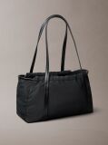 Μαύρο Τσάντα Satchel Με Ανάγλυφο Monologo  Γυναίκα