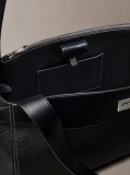 Black Signature Turn-Lock Tote Bag  Women