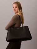 Black Monogram Crocodile Large Tote Bag  Women
