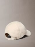 Beige Boucle Baseball Cap  Women