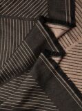 Black Emblem Logo Graphic Scarf  Women