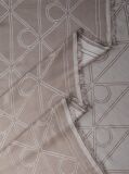 Beige Allover Emblem Logo Square Scarf  Women