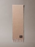 Brown Ombre Wool Blend Scarf  Women