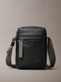 Black Crossbody Reporter Bag  Men