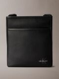 Black Logo Crossover Bag  Men