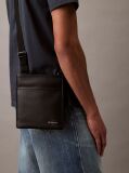 Black Logo Crossover Bag  Men