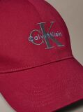 Κόκκινο Καπέλο Από Twill Με Λογότυπο  Άνδρας
