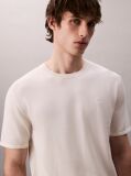 White Pima Cotton Short Sleeve Jumper  Men