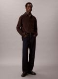 Brown Corduroy Relaxed Button-Down Shirt  Men