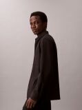 Black Seersucker Classic Shirt  Men