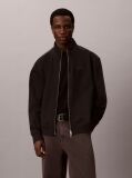 Black Premium Terry Zip-Up Jacket  Men