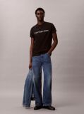 Black Linear Logo T-Shirt  Men