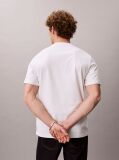 White Linear Logo T-Shirt  Men
