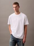 White Relaxed Gloss Logo T-shirt  Men