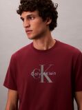 Κόκκινο T-Shirt Με Λογότυπο  Άνδρας