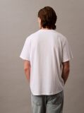 White Monogram Logo T-Shirt  Men