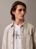 White Monogram Logo T-Shirt  Men