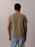 Green Cotton Badge T-shirt  Men