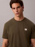 Πράσινο Βαμβακερό T-shirt  Άνδρας
