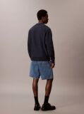 Blue Premium Fleece Relaxed Sweatshirt  Men
