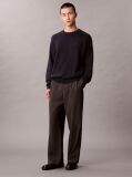 Black Cotton Jumper  Men