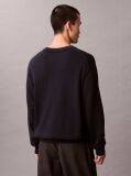 Black Cotton Jumper  Men