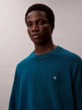 Blue Cotton Jumper  Men