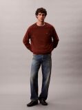 Red Cotton Jumper  Men