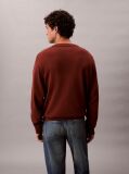 Red Cotton Jumper  Men