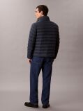 Blue Lightweight Nylon Puffer Jacket  Men
