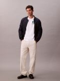 White Graphic Logo T-shirt  Men