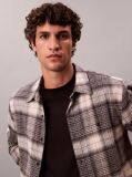 Black Plaid Brushed Relaxed Button-Down Shirt  Men