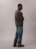 Grey 90's Straight Jeans  Men