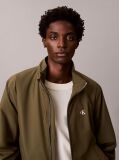 Green Padded Harrington Jacket  Men