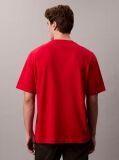 Red Monologo Graphic Relaxed T-Shirt  Men