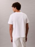 White Chest Pocket Badge T-shirt  Men