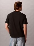 Black Relaxed Embossed Logo T-shirt  Men