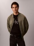 Black Cotton Terry Monogram Sweatshirt  Men