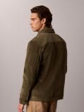 Πράσινο Κοτλέ Shirt Jacket Με Χαλαρή Γραμμή  Άνδρας