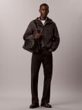 Black All-Over Logo Windbreaker Jacket  Men
