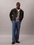 Black 90s Denim Trucker Jacket  Men