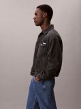 Black 90s Denim Trucker Jacket  Men