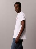 White Script Logo T-shirt  Men