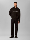 Black Logo Hoodie  Men