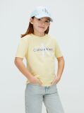 Κίτρινο T-shirt Με Λογότυπο  Παιδικό Unisex