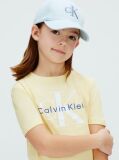 Κίτρινο T-shirt Με Λογότυπο  Παιδικό Unisex