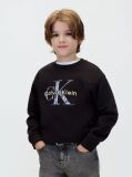 Black Kids' Logo Sweatshirt  Boys